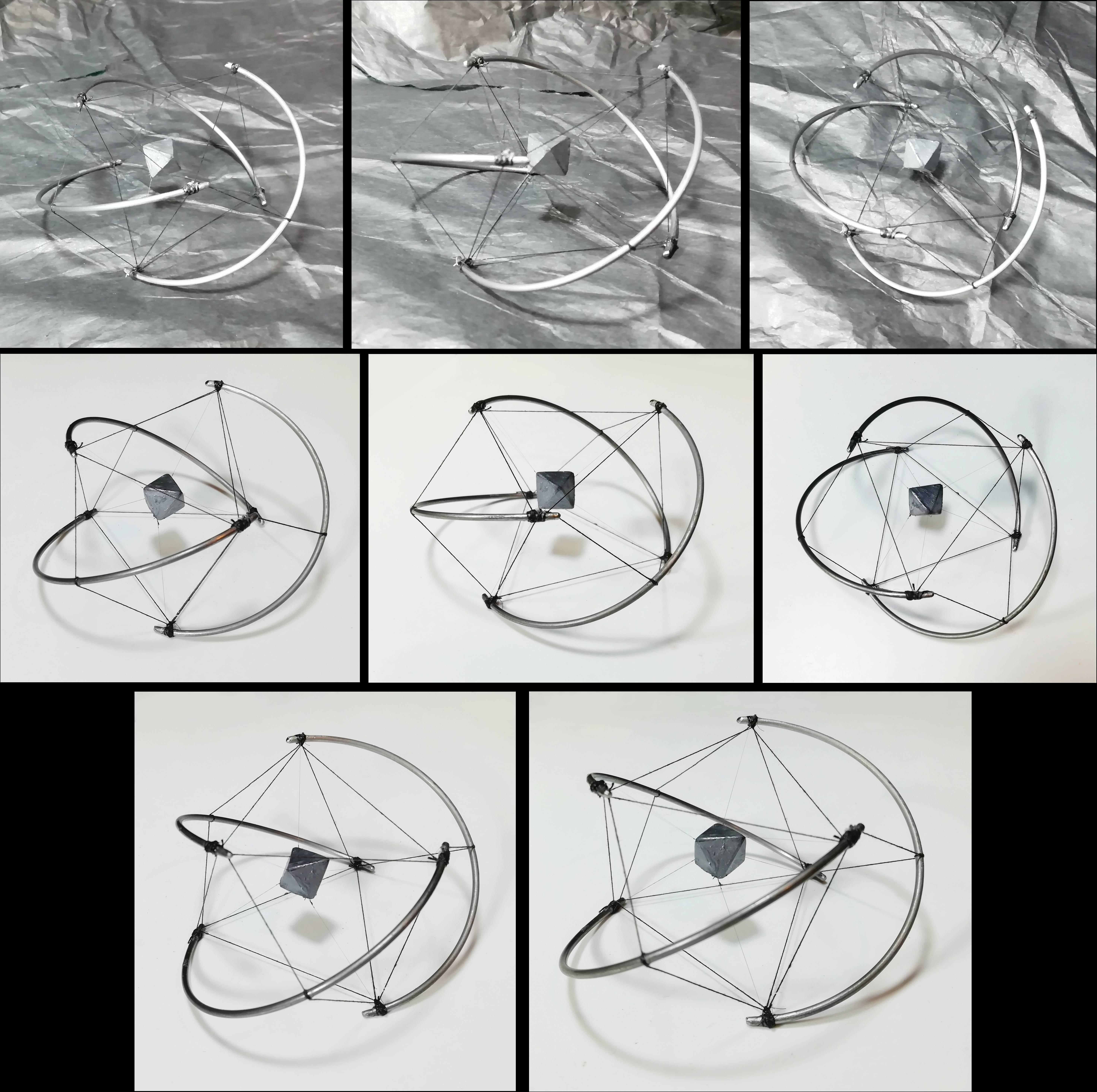 Tensegrity sculpture Mk.4 Tensegrity sculpture Mk.4 Gallery